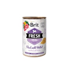 Brit Lata Fresh Veal Millet Perro