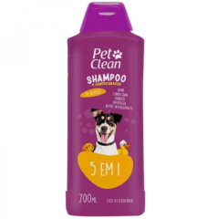 Shampoo y Acondicionador Perro PH Neutro 5 en 1 Pet Clean