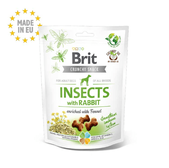 Brit Snack Insecto Conejo1