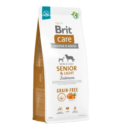 Brit GF Senior Light Salmón1