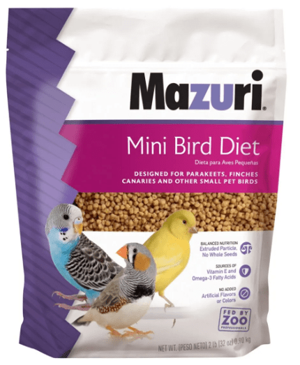 Alimento Ave Mini Mazuri 0,9KG1