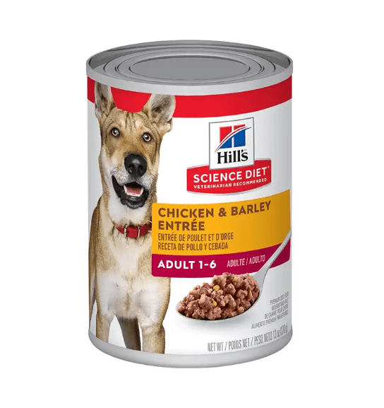 Hill's Lata Adulto Chicken & Barley1