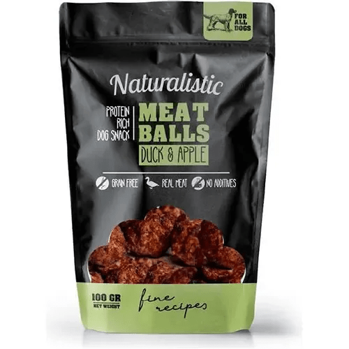 Naturalistic Meatballs Pato Manzana1