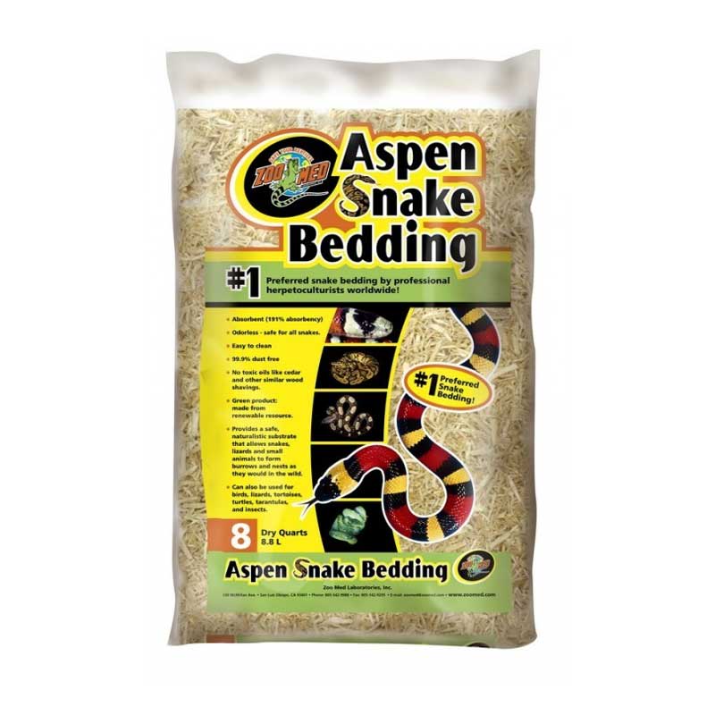 Sustrato para Serpientes Aspen Zoo Med1