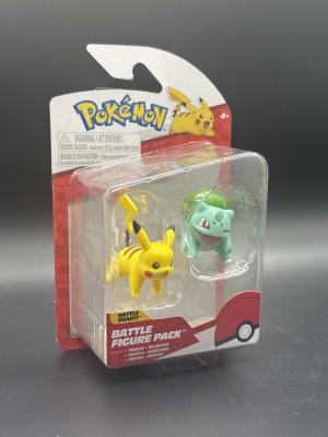 Battle Figure Pack Pikachu y Bulbasaur - Set de Figuras Pokémon1