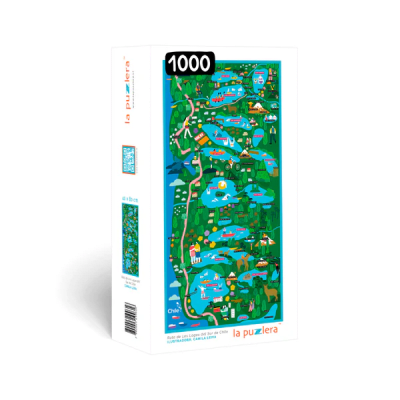 La Puzzlera Ruta de los Lagos 1000P1