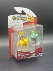 Battle Figure Pack Pikachu y Bulbasaur - Set de Figuras Pokémon