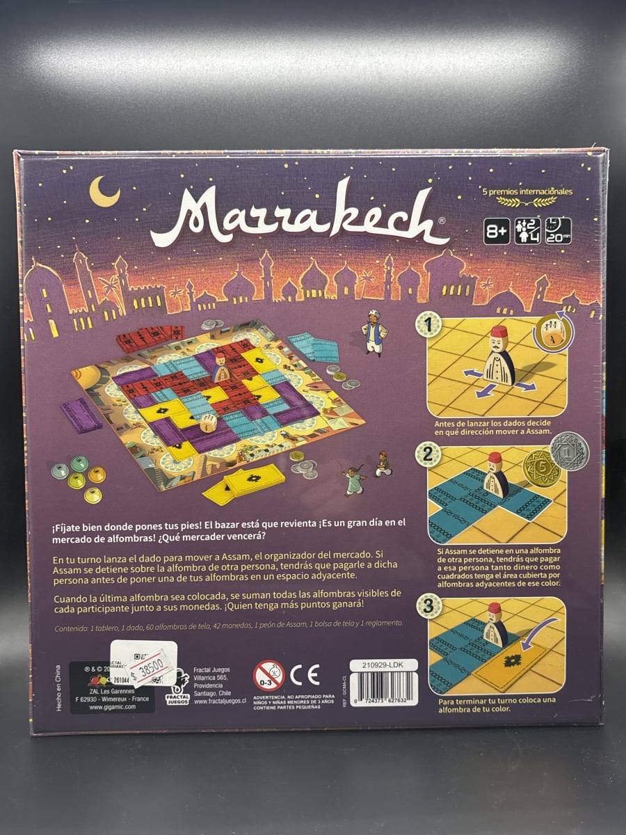 Fractal Marrakech - Juego Abstracto1