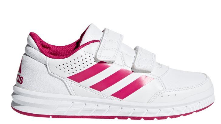 zapatillas adidas mujer blanca y rosa