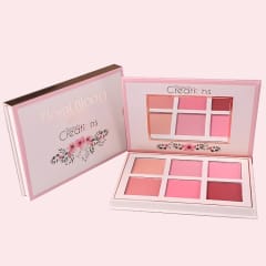 PALETA DE RUBOR FLORAL BOOM  X 6 TONOS