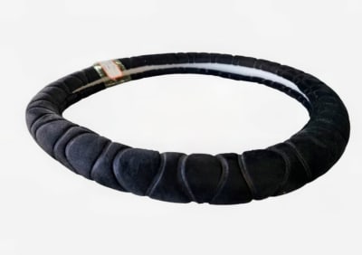 CUBRE VOLANTE NEGRO TERCIOPELO H18 35N1