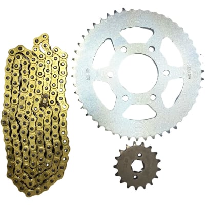 KIT TRANSMISION NK 150 HAOJUE 50 17D C DORADA SEIPRO1