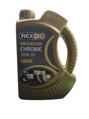 ACEITE REXOIL CHROME 20W50 SL/CF 4LT1