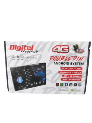 RADIO ANDROID 9P 8GB + 128GB 4G QLED DIGITEL1