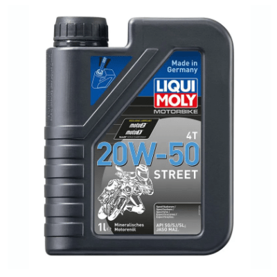Aceite para motor Liqui Moly Motorbike 4T Street 20W-501