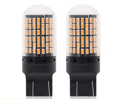 AMPOLLETA LED T20 AMBAR 1 CONTACTO1