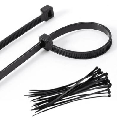 Bolsa 100 Unidades Amarras Plasticas Precinto 4,8mm X 250mm Color Negro1