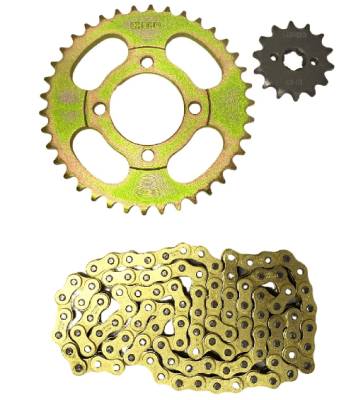 KIT TRANSMISION EXPRESS 100 MOTORRAD 38D 14D DORADA SEIPRO1