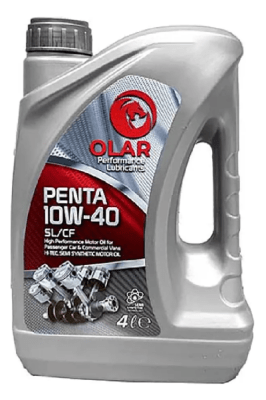 ACEITE 10W40 4LTS SEMI SYNTHETIC SL CF PENTA OLAR1