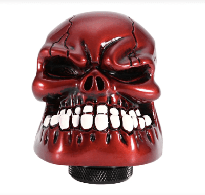 POMO PALANCA DE CAMBIOS CALAVERA BRILLANTE1