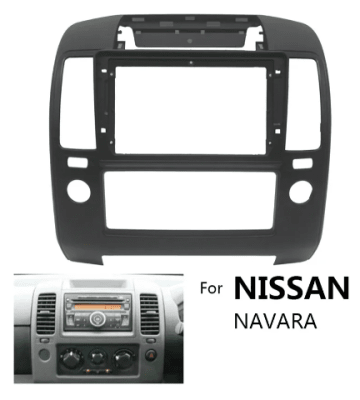 BISEL ADAPTADOR RADIO NISSAN NAVARA 2006 2012 9PULGADAS1