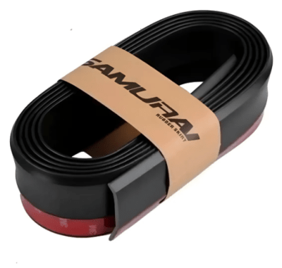 Lip Goma Parachoque Delantero Samurai Universal Auto NEGRO2
