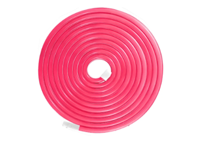 CINTA TIRA LED SILICONA ROSADA FLEXIBLE 12V 5M1