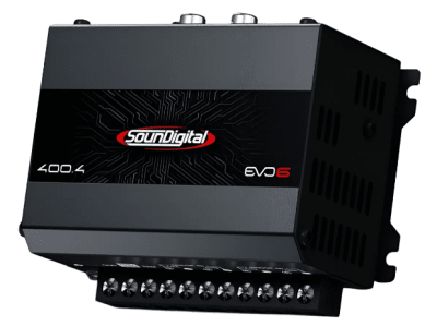 Amplificador De Audio Soundigital 400.4 Alta Potencia 400 W3