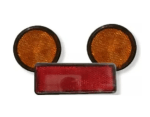 SET REFLECTORES TRASEROS CUSTOM 200 1501