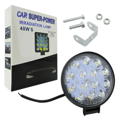 NEBLINERO 14 LED  42W REDONDO 12/24V1