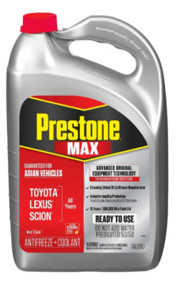 ANTICONGELANTE COOLANT PRESTONE ASIA ROJO 50%1