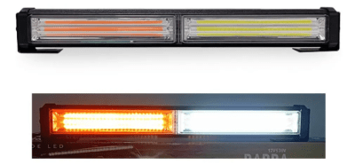 BARRA LED  ESTROBO BLANCO AMBAR 30W4