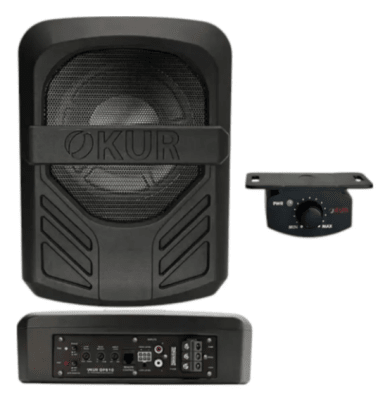 Subwoofer Plano Amplificado Okur Ops10 300rms By Db Drive Negro1