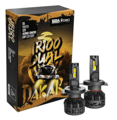 Kit Ampolletas Turbo Led Canbus H4 45.000lm Dakar Ir100 DUAL1