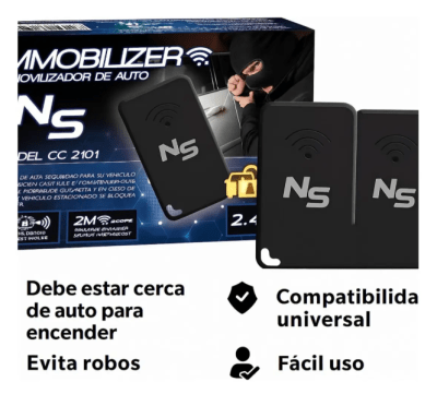 Inmovilizador De Presencia Corta Corriente Anti Portonazo 12v1