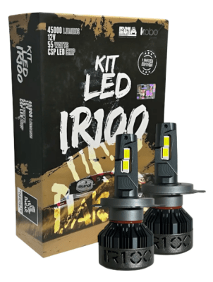 KIT AMPOLLETA TURBO LED DAKAR H4 45 LMN IR1001