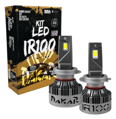 KIT AMPOLLETA TURBO LED DAKAR H7 45 LMN IR1001