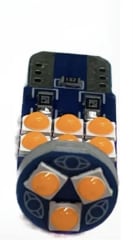 AMPOLLETAS T10 15 LED POSICION COLA DE PEZ VIOLETA