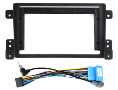 BISEL Adaptador Radio SUZUKI GRAN NOMADE VITARA 2005 a 2012 INCLUYE ARNES