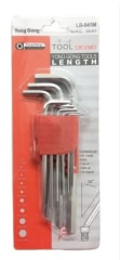 SET DE LLAVES ALLEN 9 PIEZAS LARGAS