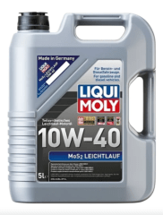 ACEITE LIQUI MOLY 10W40 SUPER MOS2 LECHE AUUF SEMI SINTETICO 5L