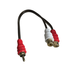 CABLE RCA Y GRIEGA 1 MACHO 2 HEMBRA POWER SU