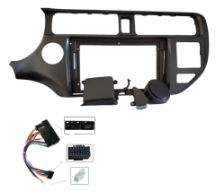 Bisel Adaptador Radio 9 Pulgadas Kia Rio4 2012+  incluye Arnés