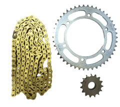 KIT TRANSMISION FZ FAZER 250 46D C DORADA SEIPRO