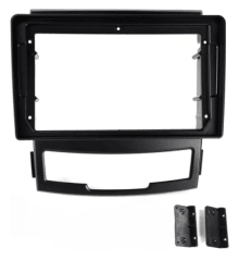 BISEL ADAPTADOR DE RADIO SSANGYONG KORANDO 9 PULGADAS 2010 A 2013