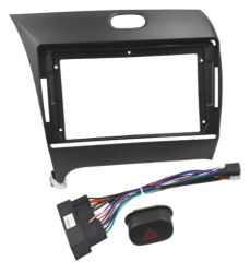 BISEL ADAPTADOR RADIO KIA CERATO 2012 A 2018 INCLUYE ARNES