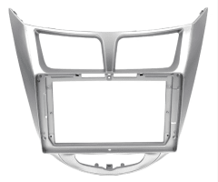 BISEL RADIO HYUNDAI ACCENT 9 PULGADAS GRIS PLATA 2011 2016