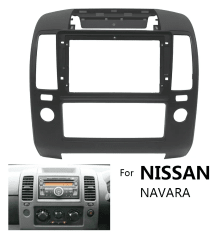 BISEL ADAPTADOR RADIO NISSAN NAVARA 2006 2012 9PULGADAS