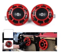 BOCINA TIPO HELLA ROJO