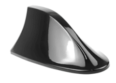 ANTENA ALETA TIBURON NEGRO